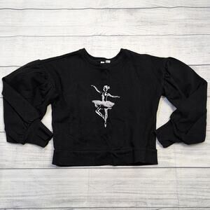 12 Janie And Jack Ballerina Balloon Sleeve Pullover